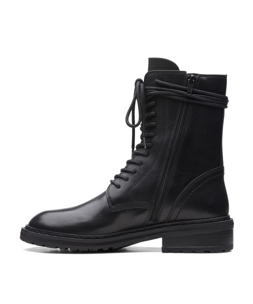 Clarks（クラークス）の「Tilham Lace / ティルハムレース（ブラックレザー）（ブーツ・レディース・ブラック・UK6/UK4/UK5/UK3.5/UK4.5/UK5.5/UK3）」の9枚目の写真
