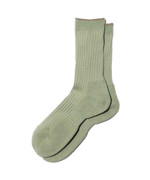 OBSCURE SOCKS(オブスキュア ソックス)の「OBSCURE SOCKS オブスキュアソックス KERRIA Men’s ケリア メンズ(ソックス/靴下・メンズ・ワイン/ホワイト/オレンジ/ライトグリーン/ベージュ/チャコールグレー・FREE)」の5枚目の写真