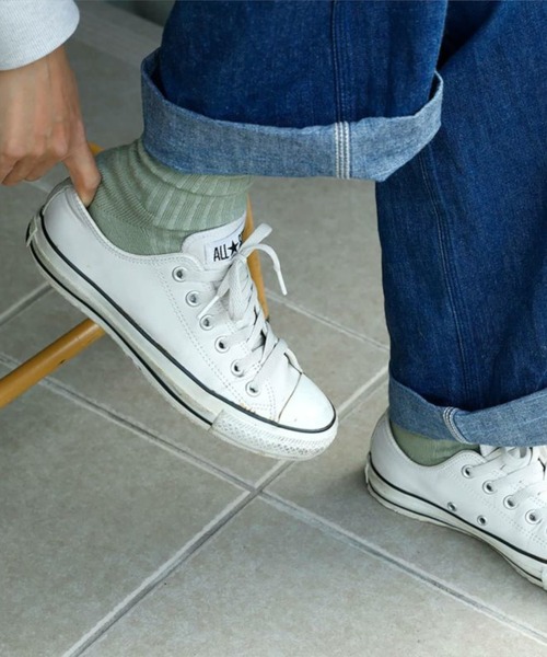OBSCURE SOCKS(オブスキュア ソックス)の「OBSCURE SOCKS オブスキュアソックス KERRIA Men’s ケリア メンズ(ソックス/靴下・メンズ・ワイン/ホワイト/オレンジ/ライトグリーン/ベージュ/チャコールグレー・FREE)」の7枚目の写真