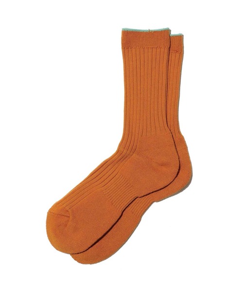 OBSCURE SOCKS(オブスキュア ソックス)の「OBSCURE SOCKS オブスキュアソックス KERRIA Men’s ケリア メンズ(ソックス/靴下・メンズ・ワイン/ホワイト/オレンジ/ライトグリーン/ベージュ/チャコールグレー・FREE)」の13枚目の写真