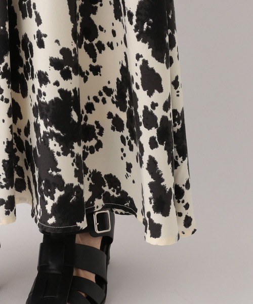 A part by（アパートバイ）の「アニマルフレアスカート 350744（スカート・レディース・アイボリー/ブラウン系その他2・FREE）」の17枚目の写真