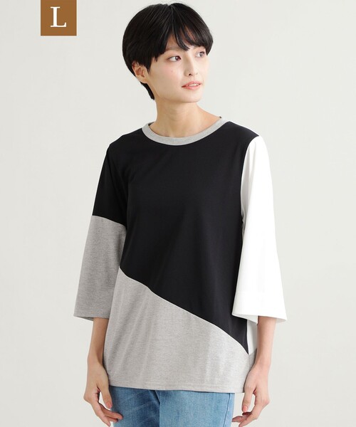 【試着のみ未使用】EVEX by KRIZIA♡ ウール混豹柄長め丈カットソー EVEX by KRIZIA メッシュスリーブ カットソー 刺繍 黒 - メルカリ