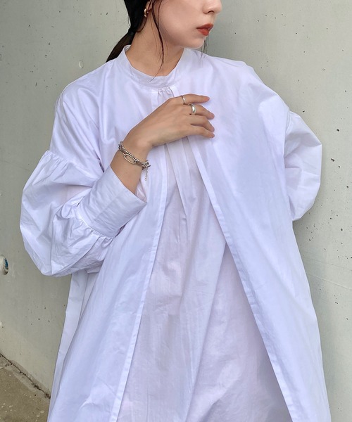 y/m by RIKA（イムバイリカ）の「バルーンスリーブワンピース（ワンピース・レディース・オフホワイト・FREE）」の9枚目の写真