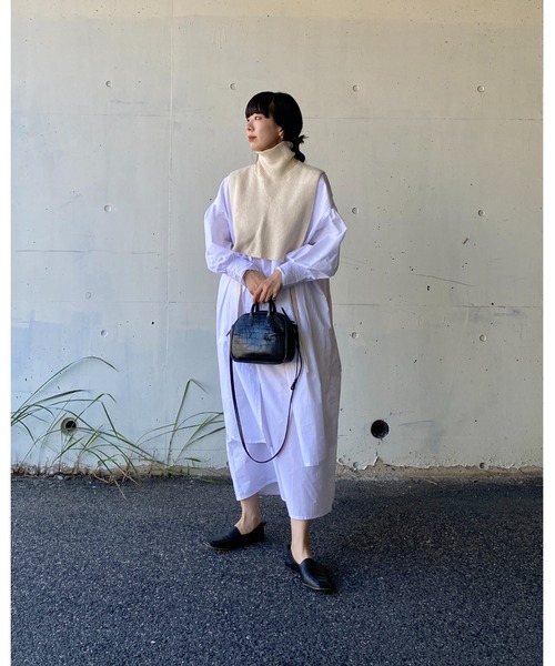 y/m by RIKA（イムバイリカ）の「バルーンスリーブワンピース（ワンピース・レディース・オフホワイト・FREE）」の12枚目の写真