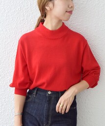 SHIPS any | SHIPS any: ニット ハイネック パフスリーブ プルオーバー◆(ニット/セーター)