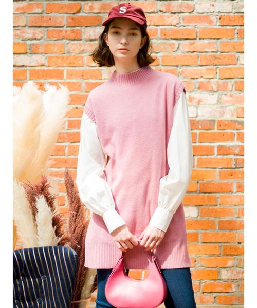 Lugnoncure（ルノンキュール）の「ハーフムーンバッグ（ハンドバッグ・レディース・オフホワイト/ピンク/ブラック・ﾌﾘ-）」の21枚目の写真