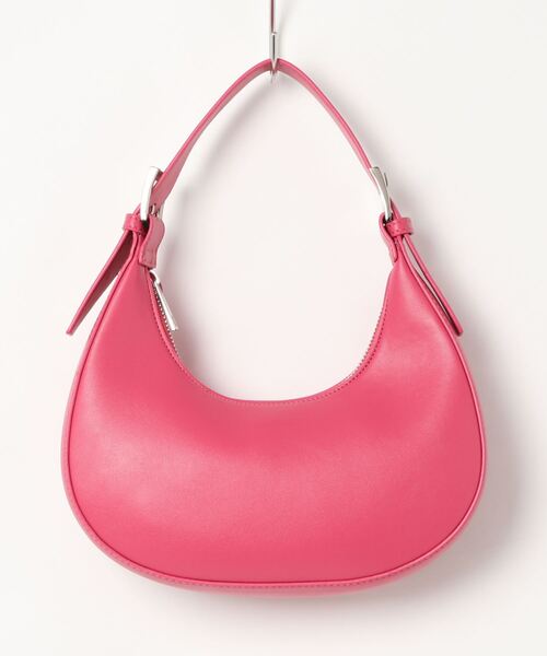 Lugnoncure（ルノンキュール）の「ハーフムーンバッグ（ハンドバッグ・レディース・オフホワイト/ピンク/ブラック・ﾌﾘ-）」の16枚目の写真