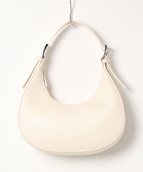 Lugnoncure（ルノンキュール）の「ハーフムーンバッグ（ハンドバッグ・レディース・オフホワイト/ピンク/ブラック・ﾌﾘ-）」の17枚目の写真