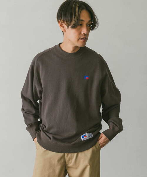 Russell Athletic（ラッセルアスレティック）の「『別注』RUSSELL ATHLETIC×DOORS　FREEDOM SLEEVE SWEAT（スウェット・メンズ・スミクロ/グレー/グリーン/ボルドー/オレンジ・MEDIUM/LARGE/X-LARGE）」の11枚目の写真