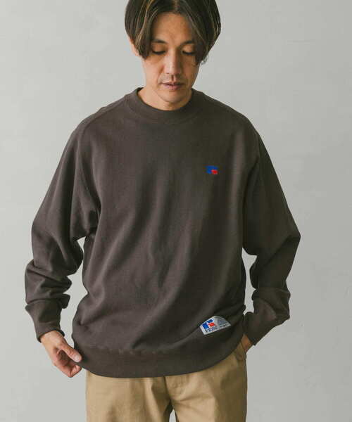 Russell Athletic（ラッセルアスレティック）の「『別注』RUSSELL ATHLETIC×DOORS　FREEDOM SLEEVE SWEAT（スウェット・メンズ・スミクロ/グレー/グリーン/ボルドー/オレンジ・MEDIUM/LARGE/X-LARGE）」の12枚目の写真