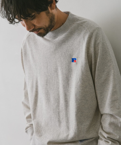 Russell Athletic（ラッセルアスレティック）の「『別注』RUSSELL ATHLETIC×DOORS　FREEDOM SLEEVE SWEAT（スウェット・メンズ・スミクロ/グレー/グリーン/ボルドー/オレンジ・MEDIUM/LARGE/X-LARGE）」の21枚目の写真