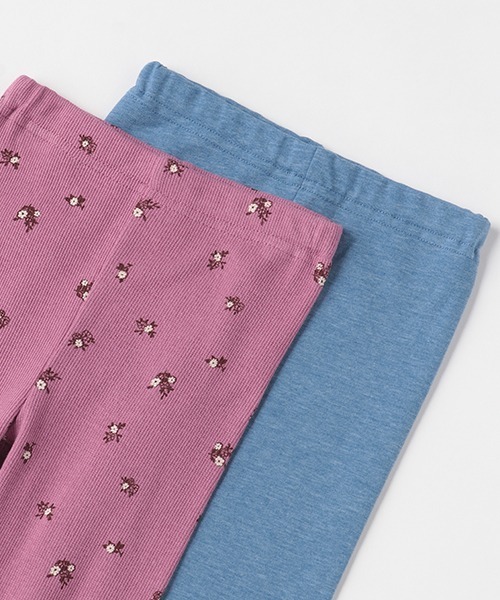 petit main(プティマイン)の「【プティプラ】GIRLSレギンスセット(レギンス/スパッツ・キッズ・ネイビー/ブルー/ラベンダー/ブラック・80cm/90cm/100cm/110cm/120cm/130cm)」の7枚目の写真