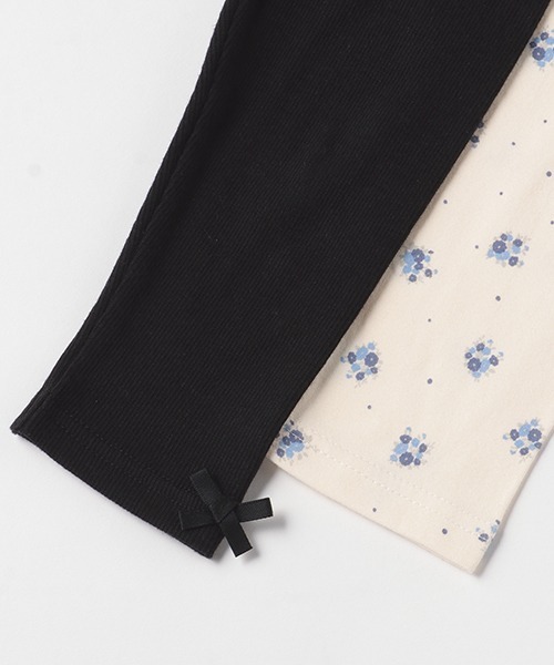 petit main(プティマイン)の「【プティプラ】GIRLSレギンスセット(レギンス/スパッツ・キッズ・ネイビー/ブルー/ラベンダー/ブラック・80cm/90cm/100cm/110cm/120cm/130cm)」の11枚目の写真