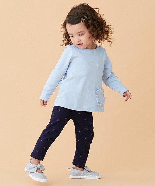 petit main(プティマイン)の「【プティプラ】GIRLSレギンスセット(レギンス/スパッツ・キッズ・ネイビー/ブルー/ラベンダー/ブラック・80cm/90cm/100cm/110cm/120cm/130cm)」の18枚目の写真