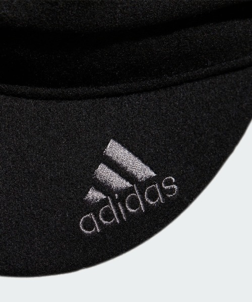 adidas(アディダス)の「ツィード キャスケット【adidas Golf/アディダスゴルフ】(キャスケット・レディース・ヘザーグレー/ブラック・MEDIUM)」の4枚目の写真