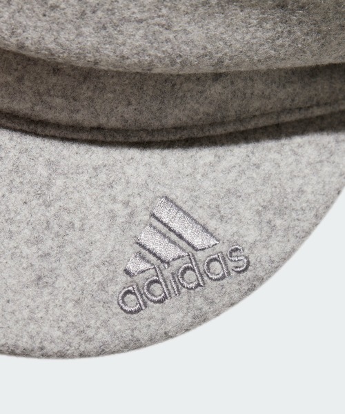adidas(アディダス)の「ツィード キャスケット【adidas Golf/アディダスゴルフ】(キャスケット・レディース・ヘザーグレー/ブラック・MEDIUM)」の8枚目の写真