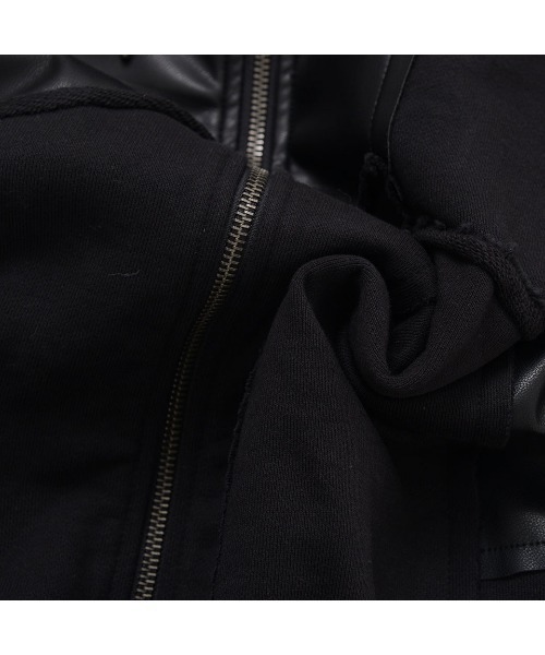 CIVARIZE PUレザーパッチワークパーカー CIVARIZE（シヴァーライズ）の「『CIVARIZE/シヴァーライズ』PU