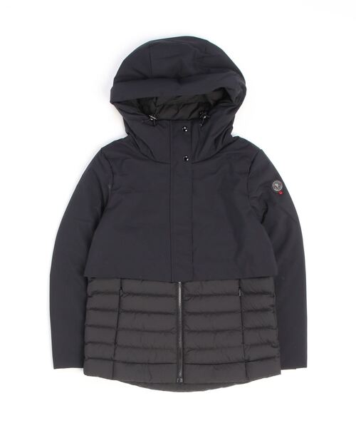 CAPEHORN(ケープホーン)の「CAPEHORN(ケープホーン)CASABLANCA/切り替えショートジャケット/32512(その他アウター・レディース・ホワイト/ブラック・40/42)」の6枚目の写真
