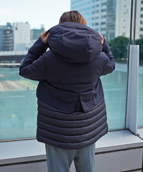 CAPEHORN(ケープホーン)の「CAPEHORN(ケープホーン)CASABLANCA/切り替えショートジャケット/32512(その他アウター・レディース・ホワイト/ブラック・40/42)」の7枚目の写真