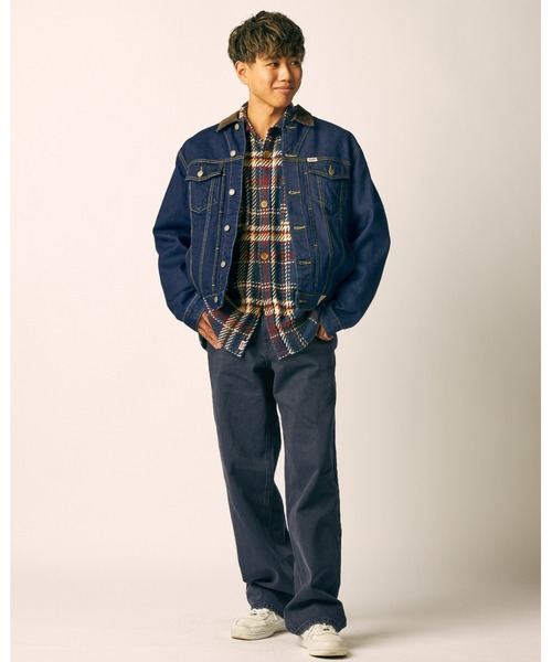 Guess（ゲス）の「GUESS Originals Deer Denim Jacket（デニムジャケット・メンズ・ダークインディゴブルー・MEDIUM/LARGE/X-LARGE/SMALL）」の17枚目の写真