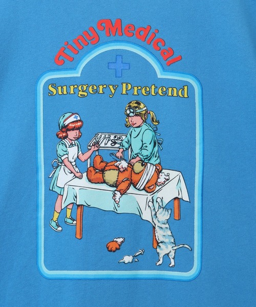 Candy Stripper（キャンディストリッパー）の「TINY MEDICAL SWEAT ワンピース（スウェット・レディース・ブルー/ブラック/ホワイト・2）」の20枚目の写真