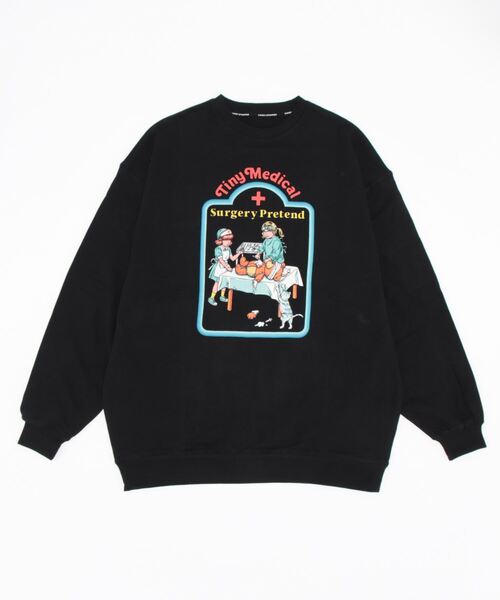 Candy Stripper（キャンディストリッパー）の「TINY MEDICAL SWEAT ワンピース（スウェット・レディース・ブルー/ブラック/ホワイト・2）」の21枚目の写真