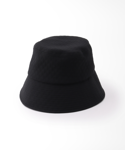 SLOBE IENA（スローブイエナ）の「キルトジャケットバケットハット（ハット・レディース・ブラック・FREE）」の10枚目の写真