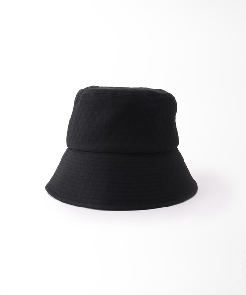 SLOBE IENA（スローブイエナ）の「キルトジャケットバケットハット（ハット・レディース・ブラック・FREE）」の6枚目の写真