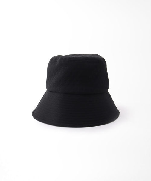 SLOBE IENA（スローブイエナ）の「キルトジャケットバケットハット（ハット・レディース・ブラック・FREE）」の3枚目の写真
