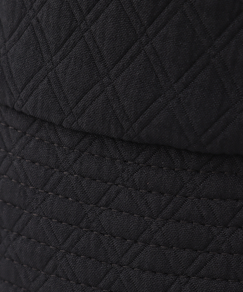 SLOBE IENA（スローブイエナ）の「キルトジャケットバケットハット（ハット・レディース・ブラック・FREE）」の9枚目の写真