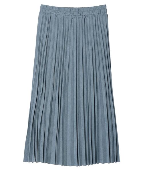 CRAFT STANDARD BOUTIQUE（クラフトスタンダードブティック）の「ピーチアコーディオンプリーツスカート ＊（スカート・レディース・パープル/ブルー/チャコールグレー/オレンジ・FREE）」の3枚目の写真