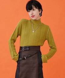 INella | 【INella/イネラ】タートルネックステッチニット(ニット/セーター)