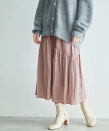 ROPE' | アシンメトリーティアードギャザースカート(スカート)