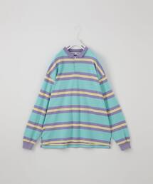CITEN | ＜CITEN＞マルチボーダー ポロシャツ(ポロシャツ)