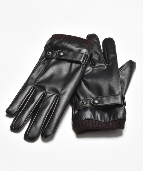 SVEC（シュベック）の「スマホ対応 グローブ（手袋・メンズ・ブラック系その他2/ブラック系その他/ブラック系その他3・FREE）」の3枚目の写真