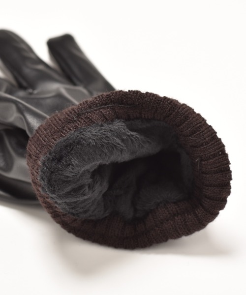 SVEC（シュベック）の「スマホ対応 グローブ（手袋・メンズ・ブラック系その他2/ブラック系その他/ブラック系その他3・FREE）」の5枚目の写真