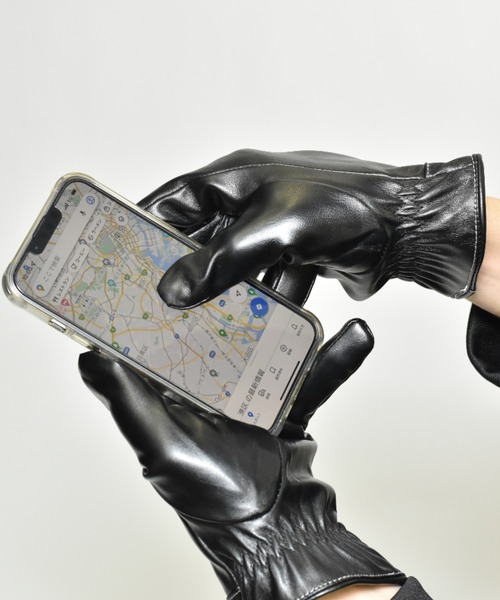 SVEC（シュベック）の「スマホ対応 グローブ（手袋・メンズ・ブラック系その他2/ブラック系その他/ブラック系その他3・FREE）」の6枚目の写真