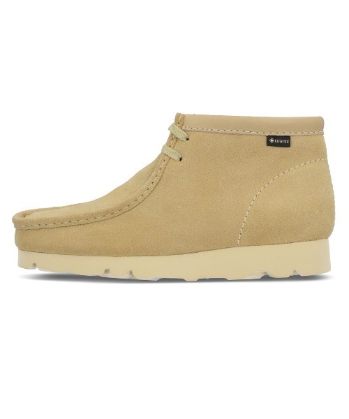 Clarks(クラークス)の「Clarks WallabeeBT GTX Maple Suede クラークス(スニーカー・メンズ・ベージュ・UK8/UK7.5/UK7)」の1枚目の写真