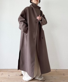 ATON/エイトン】別注 SUPER 160S DOUBLE SAXONY BALMACAAN COAT