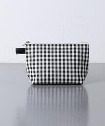 【別注】＜TEMBEA＞TOILETRYBAG M ギンガムチェック