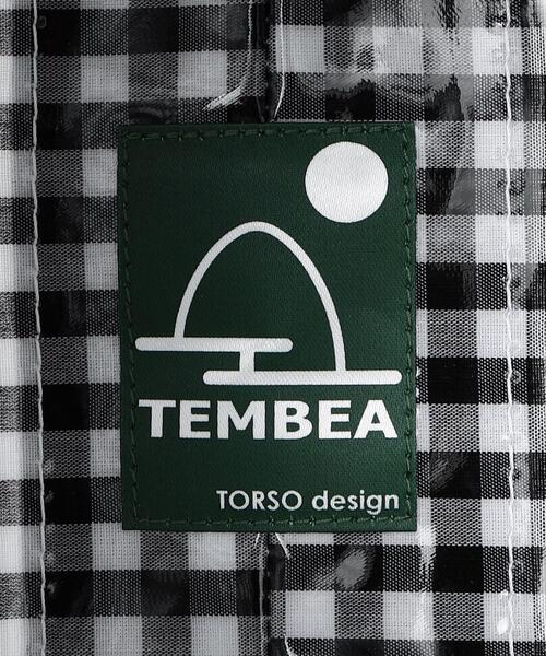 TEMBEA（テンベア）の「【別注】＜TEMBEA＞TOILETRYBAG M ギンガムチェック（ポーチ・レディース・ブラック・FREE）」の7枚目の写真