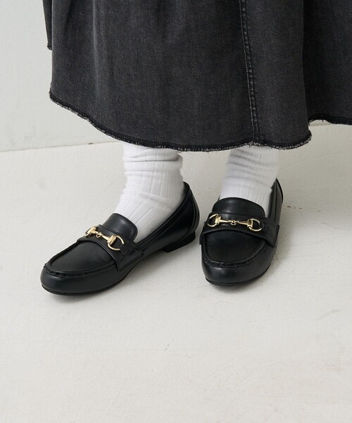 FREAK'S STORE（フリークスストア）の「ROVERETO/ロベレート ビットローファー（ローファー・レディース・ブラック・36/38/37）」の4枚目の写真