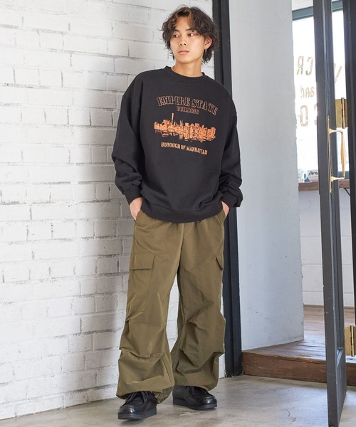 PBLIM(ページボーイリム)の「PAGEBOYLIM/マンハッタングラフィックスウェット(スウェット・レディース・オフホワイト/ブラック・FREE)」の20枚目の写真
