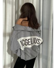 GYDA | ハイスタンドNICGERLOUSショートジャケット(ブルゾン)