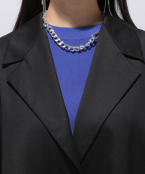 HARE（ハレ）の「TRオーバーポンチョジレ(HARE)（ポンチョ・レディース・ブラック/グリーン・FREE）」の12枚目の写真