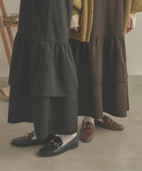 Ambre Neige(アンブルネージュ)の「ビット付きローファー/【WEB/EC限定商品】(ローファー・レディース・アイボリー/ブラック/ダークブラウン・MEDIUM/LARGE)」の6枚目の写真