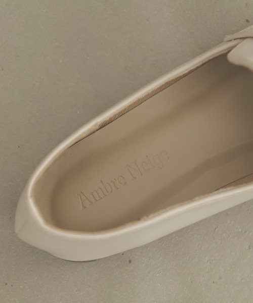 Ambre Neige(アンブルネージュ)の「ビット付きローファー/【WEB/EC限定商品】(ローファー・レディース・アイボリー/ブラック/ダークブラウン・MEDIUM/LARGE)」の14枚目の写真