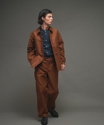 ル サン パレイユ コットンモールスキン トラディショナル カバーオール Le Sans Pareil / ルサンパレイユ 】COTTON MOLESKIN