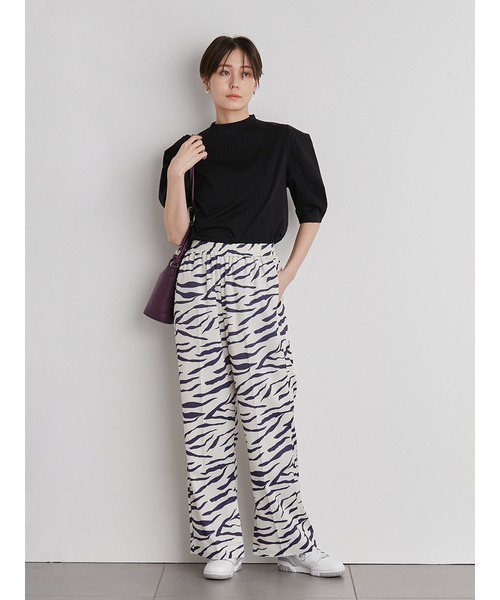 emmi（エミ）の「【emmi atelier】ギャザーハンドルミニショルダー（ショルダーバッグ・レディース・ライム/ホワイト/ライトブルー/パープル・FREE）」の14枚目の写真