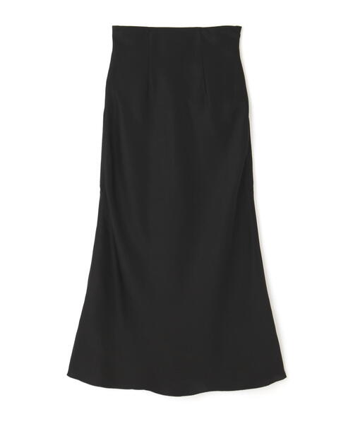JILL STUART(ジルスチュアート)の「◆サテンナロースカート(スカート・レディース・ブラック/ブルー・2/4)」の3枚目の写真